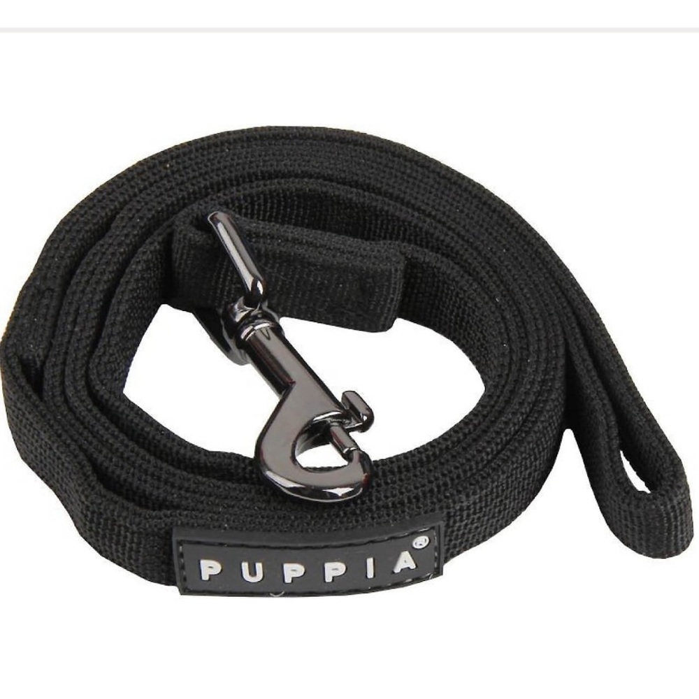 Puppia Dog Leash - Quantity: 2 / black and gray